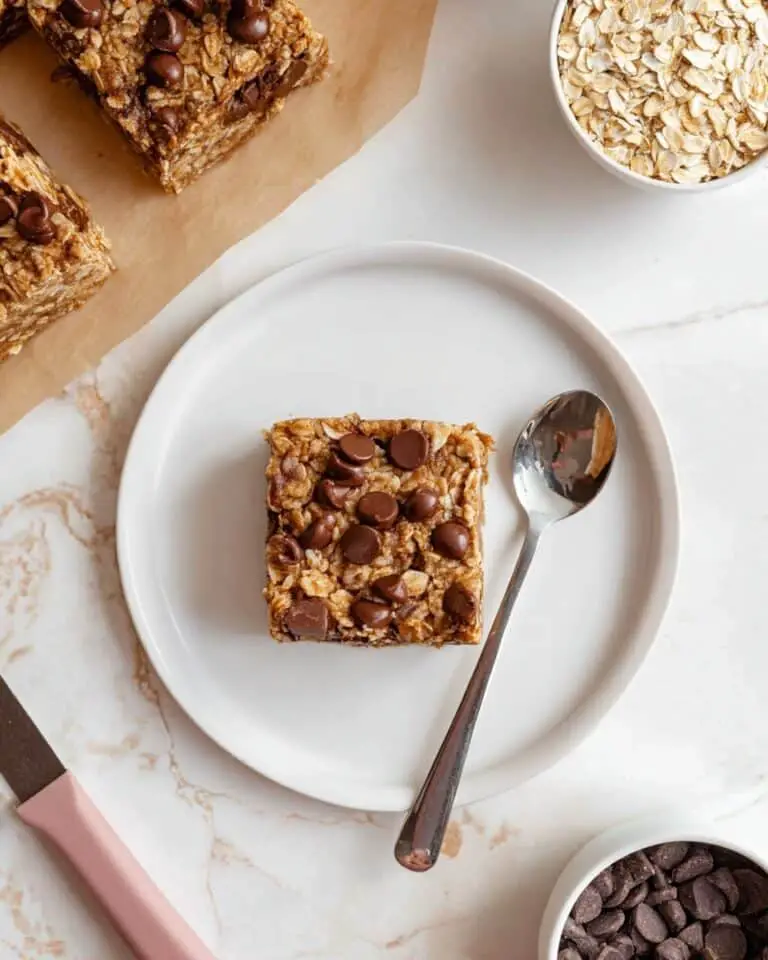Banana Oatmeal Bars Recipe