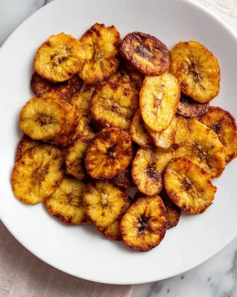Air Fryer Banana Chips Recipe