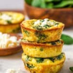 Spinach Feta Egg Muffins Recipe