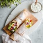 Easy Grilled Chicken Pita Wraps Recipe