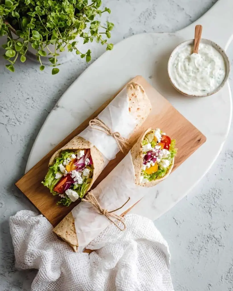 Easy Grilled Chicken Pita Wraps Recipe