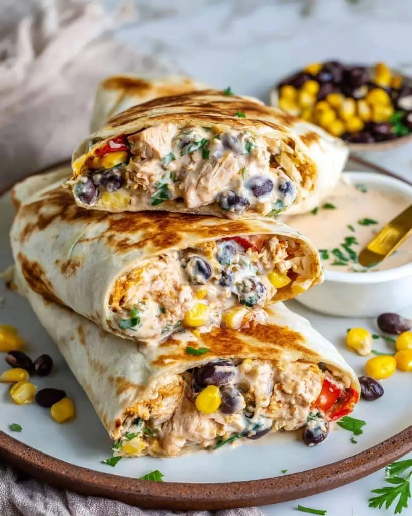 Southwest Chicken Wrap Recipe