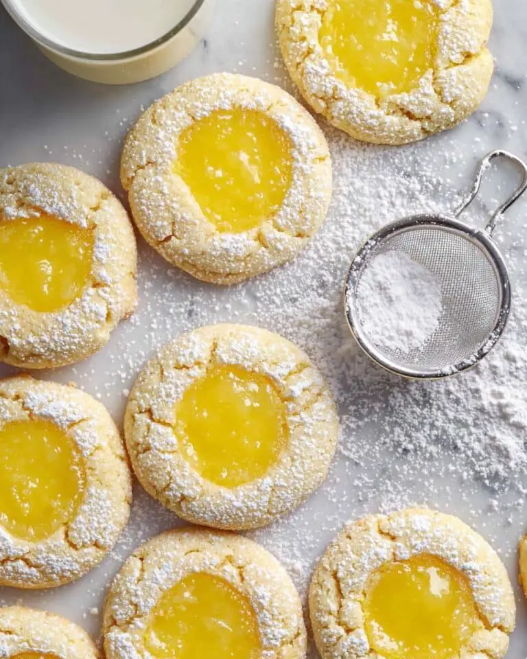 Lemon Bar Cookies Recipe