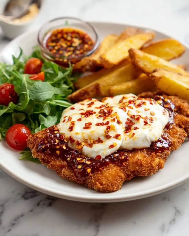 Crispy Hot Honey Feta Chicken Recipe