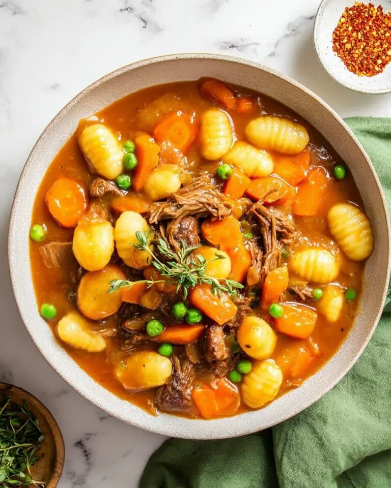 Gnocchi Beef Stew Recipe