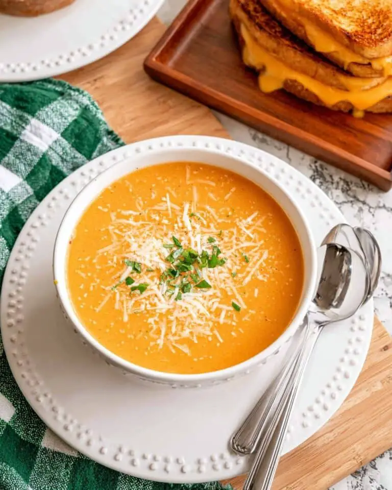 Creamy Tomato Basil Soup Recipe