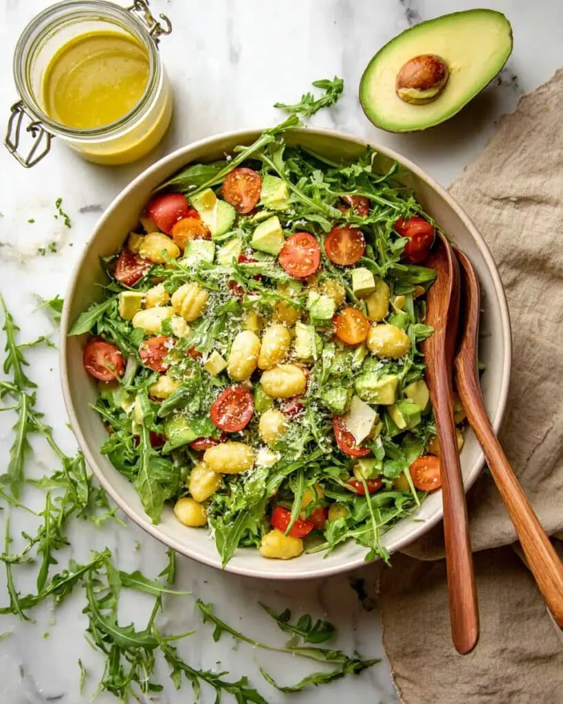 Gnocchi Salad with Lemon Vinaigrette Recipe