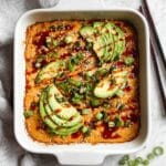 Salmon Sushi Bake with Cream Cheese and Furikake Recipe