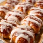 Homemade Cinnamon Twists with Cream Cheese Icing Recipe