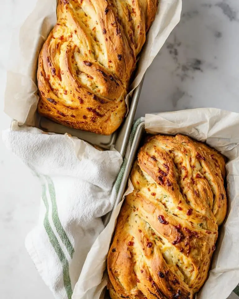 Caramelized Onion Cheddar Bread Recipe