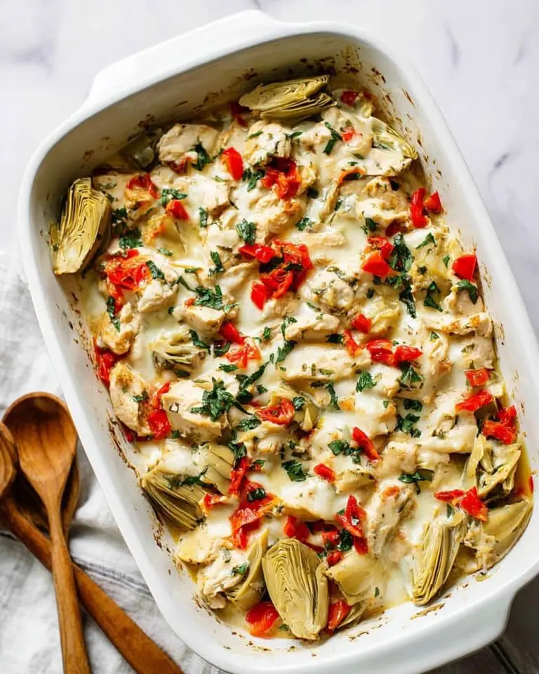Spinach Artichoke Chicken Bake Recipe