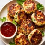 Cheesy Chicken Rissoles Recipe