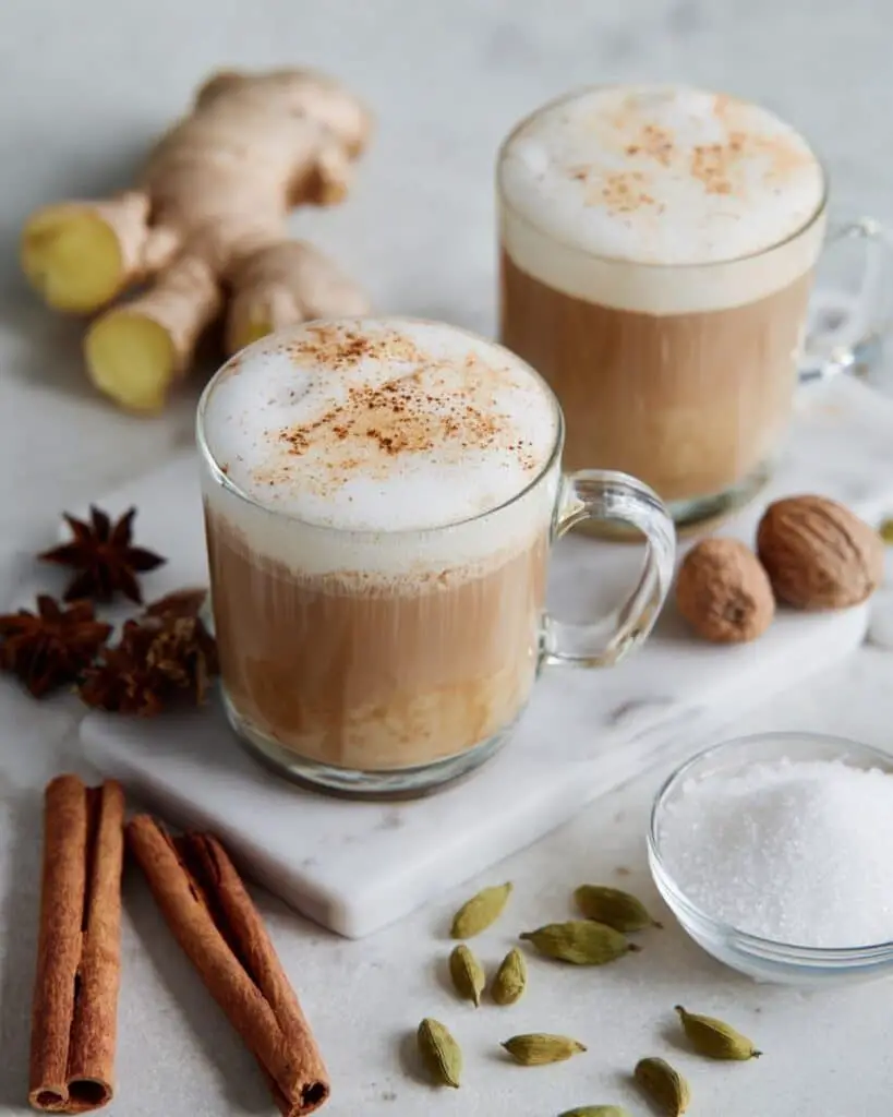 Homemade Coconut Chai Latte Recipe