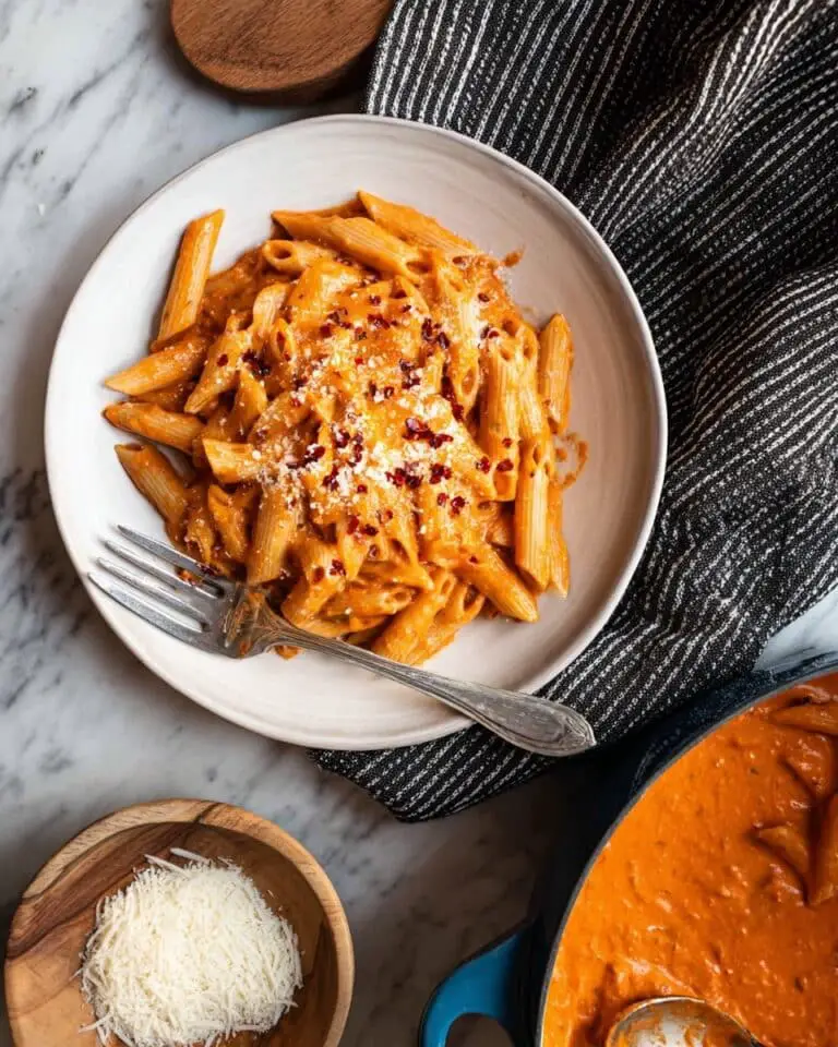 Italian Pink Sauce Pasta Recipe