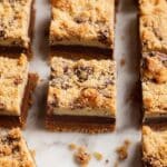 Chocolate Chip Toffee Fudge Cookie Bars Recipe
