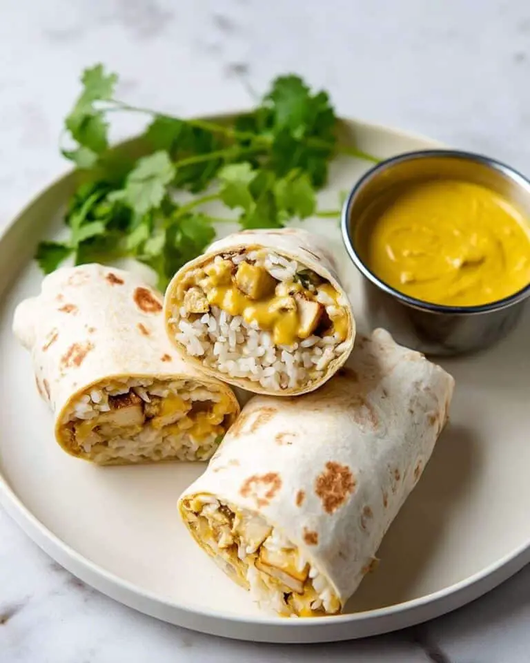 Vegan Cheesy Potato Burritos Recipe