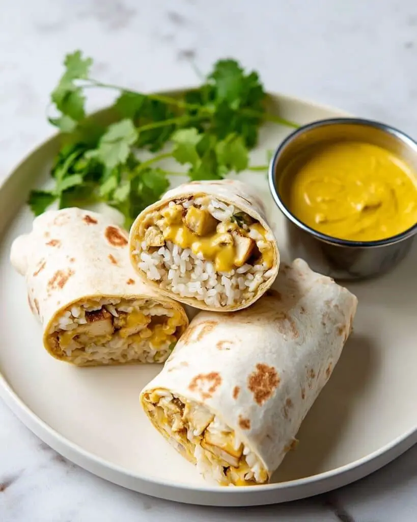 Vegan Cheesy Potato Burritos Recipe
