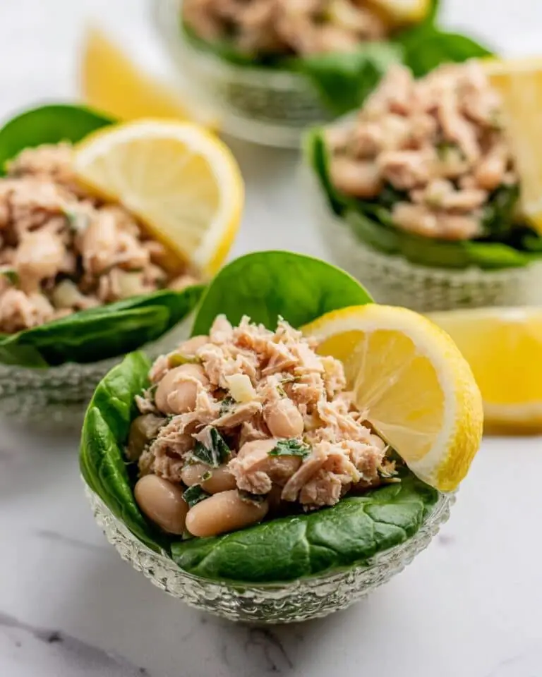 Tuna and White Bean Salad with Lemon and Dill Recipe