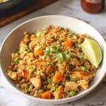 Honey Garlic Chicken Fried Rice Recipe