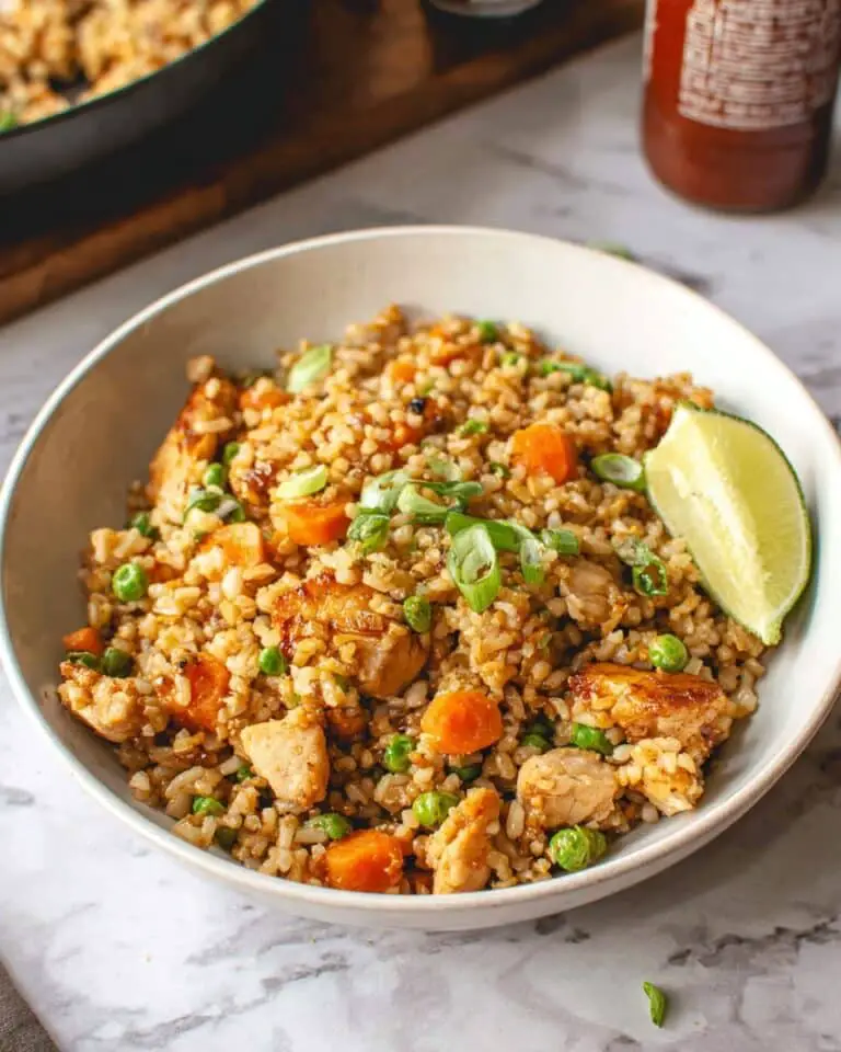 Honey Garlic Chicken Fried Rice Recipe