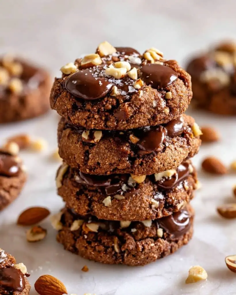 Ferrero Rocher Cookies (Hazelnut Chocolate Cookies) Recipe