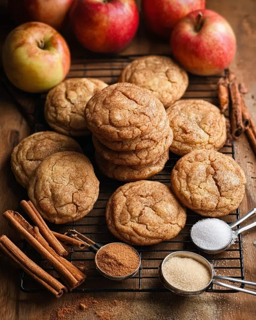 Apple Snickerdoodles with Caramelized Apples Recipe