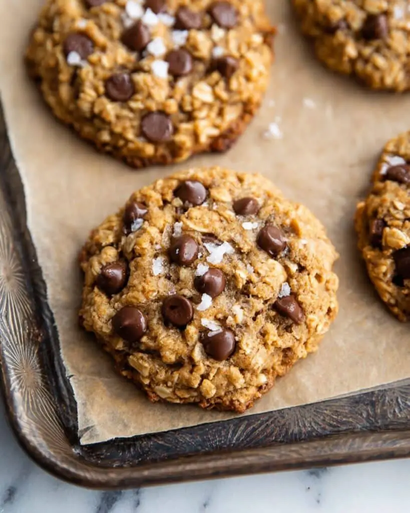 Peanut Butter Oatmeal Chocolate Chip Cookies Recipe