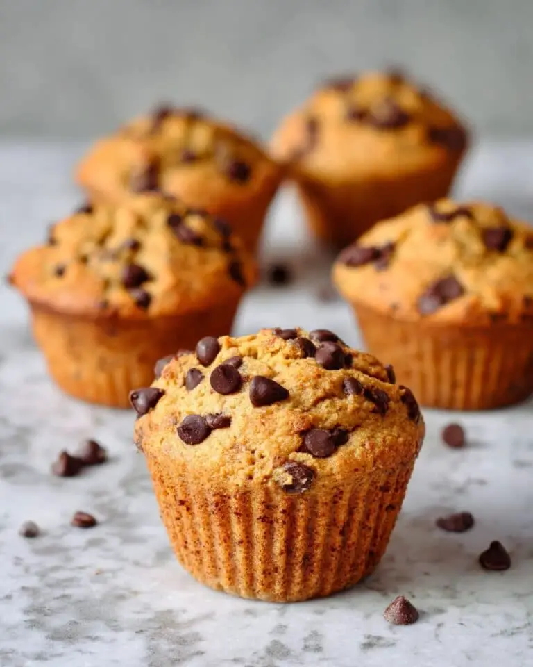 Chocolate Chip Sweet Potato Muffins Recipe