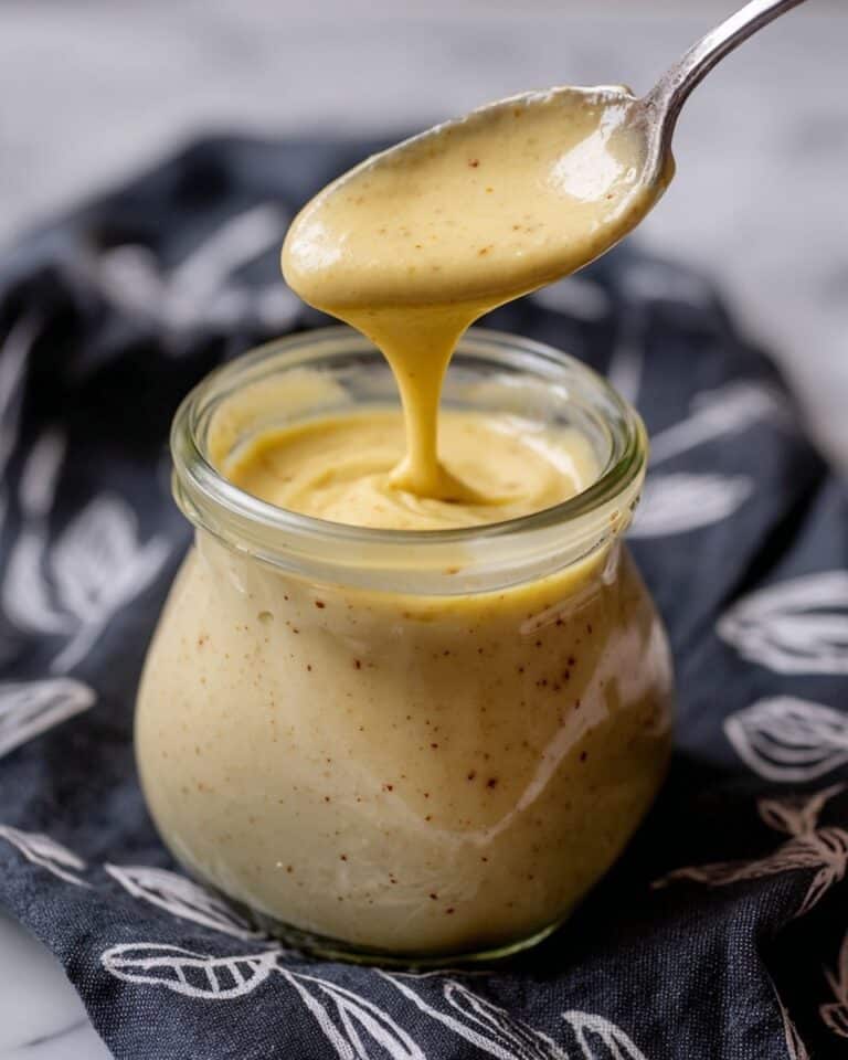 Maple Mustard Tahini Sauce Recipe