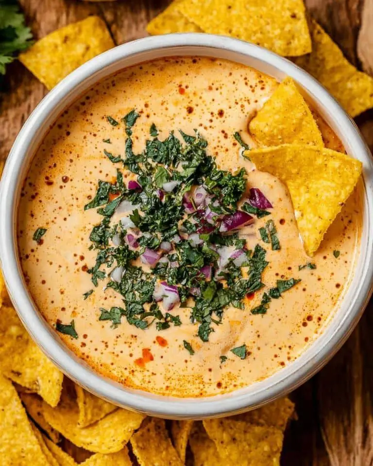 Viral TikTok Cottage Cheese Queso Dip Recipe