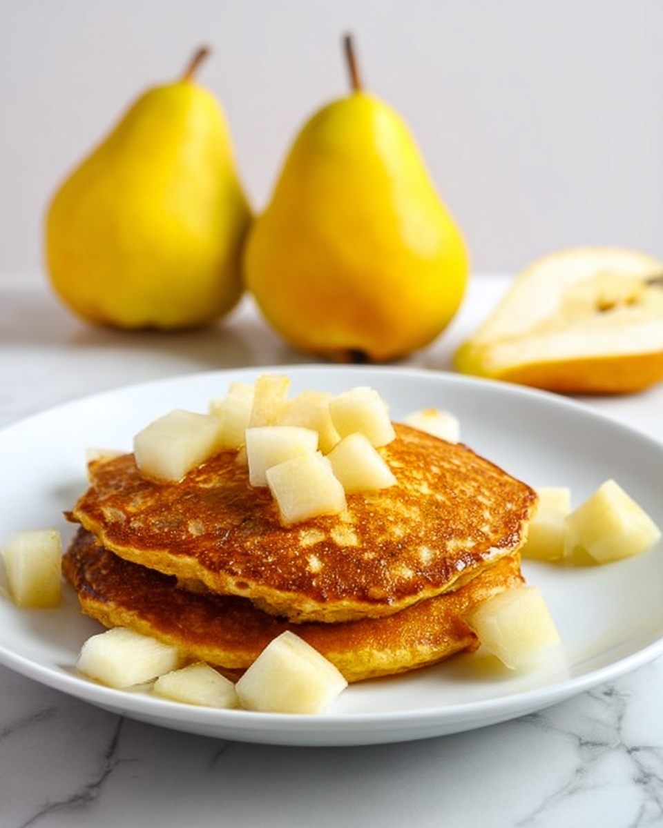 Oat Pear Pancakes Recipe
