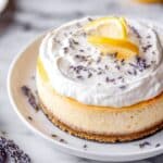 Lemon Lavender Mascarpone Cheesecake Recipe