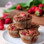 Whole Wheat Strawberry Beet Muffins Recipe