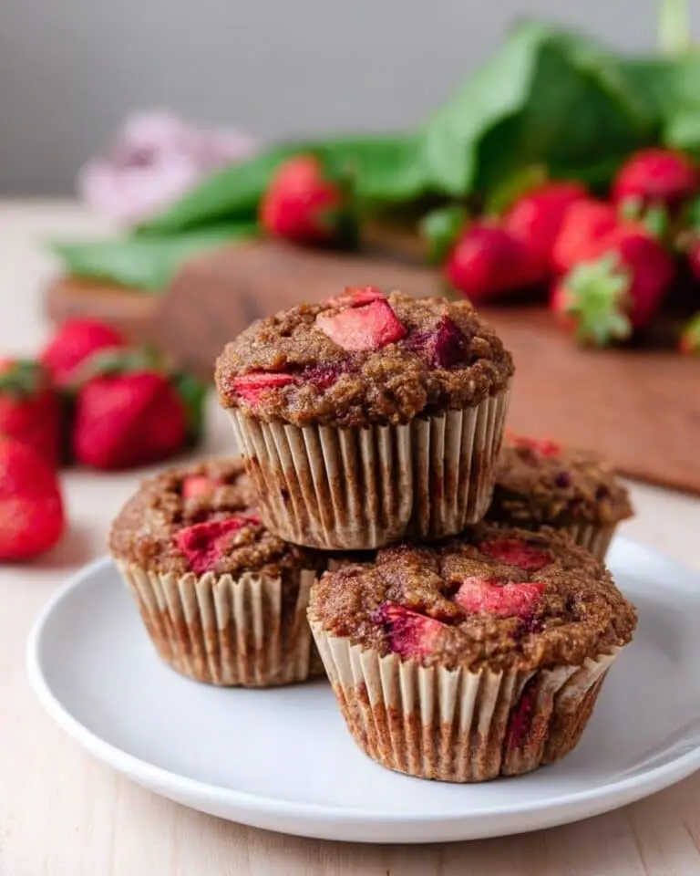 Whole Wheat Strawberry Beet Muffins Recipe