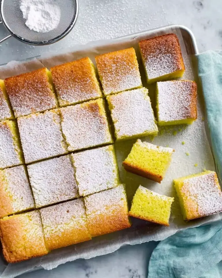 Pandan Custard Cake Recipe
