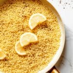 Lemon Parmesan Pearl Couscous Recipe