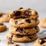 Bakery-Style Peanut Butter Chocolate Chip Cookies Recipe