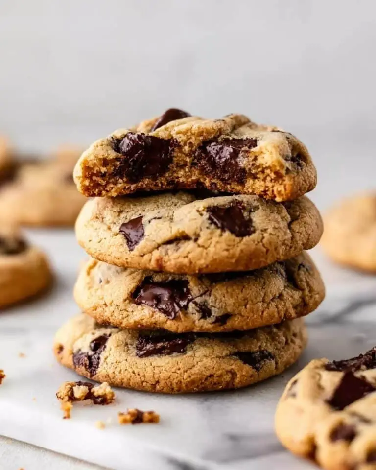 Bakery-Style Peanut Butter Chocolate Chip Cookies Recipe