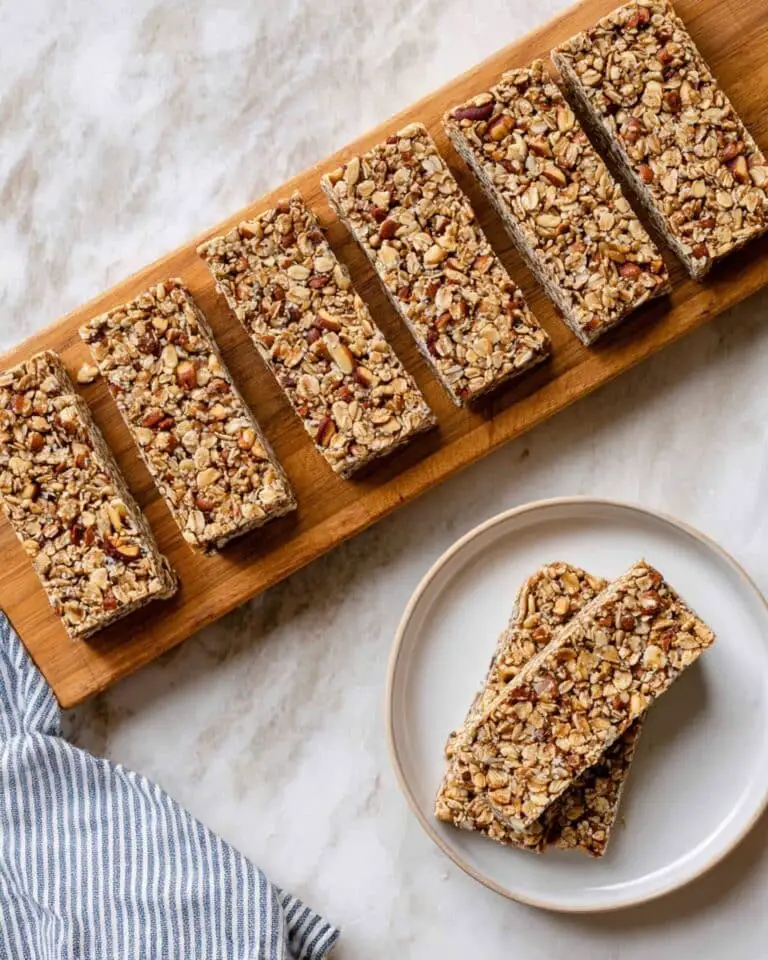 Honey Oat Granola Bars Recipe