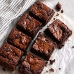 Healthy Greek Yogurt Brownies (67 Calories Each) Recipe