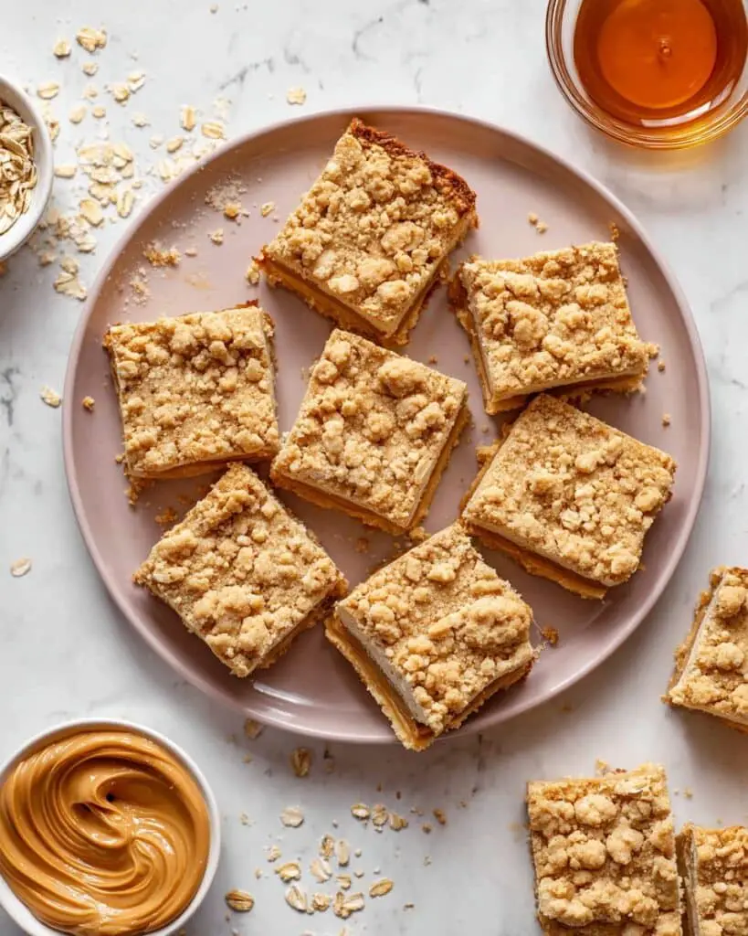 Peanut Butter Oatmeal Bars Recipe