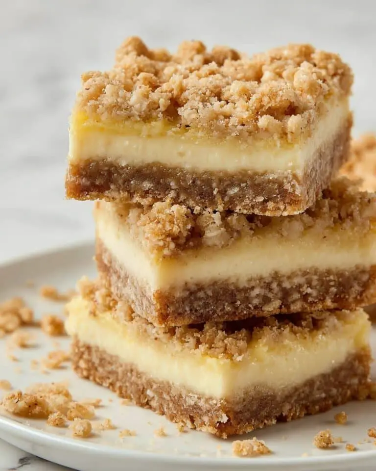 Lemon Cream Crumb Bars Recipe