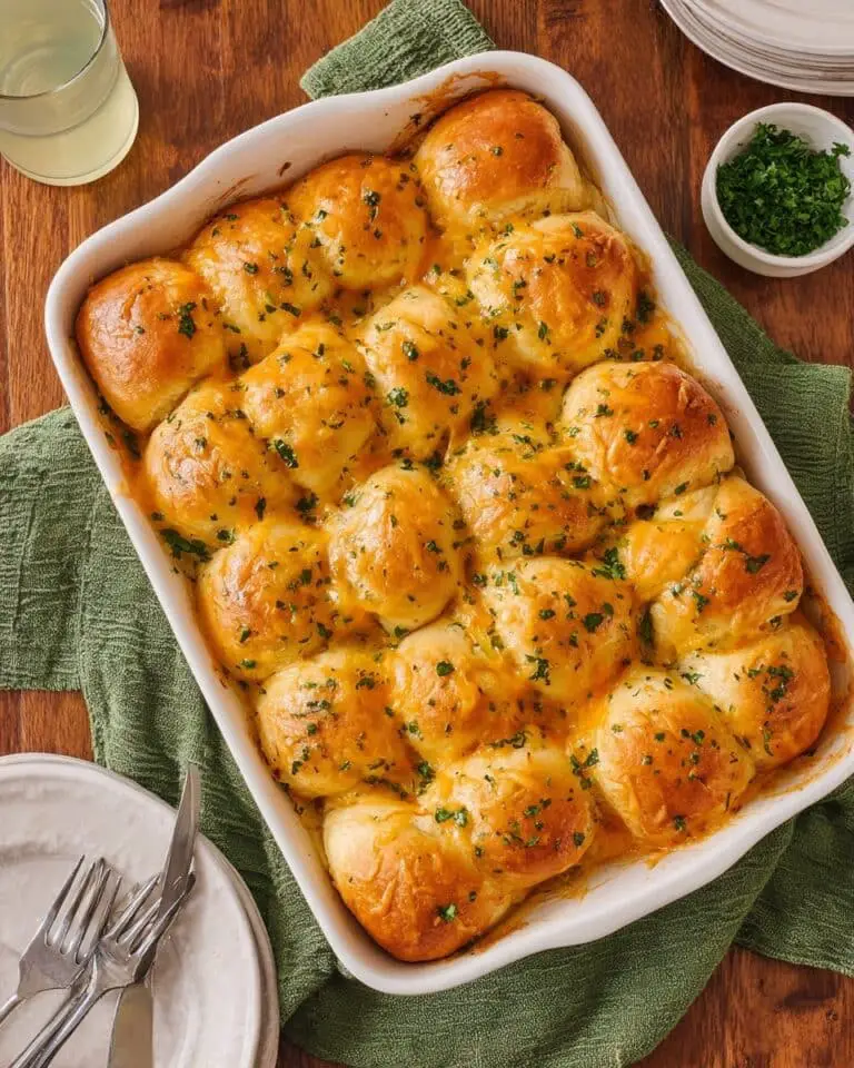 Cheesy Chicken Crescent Roll Bake Recipe