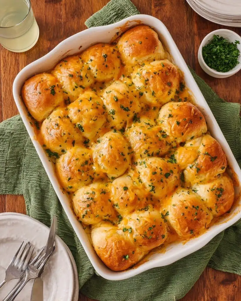 Cheesy Chicken Crescent Roll Bake Recipe