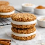Vegan Oatmeal Cream Pie Sandwiches Recipe