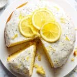 Earl Grey Lavender Cake with Honey-Lemon Glaze Recipe