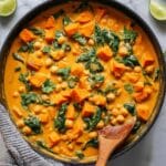 Sweet Potato Curry with Chickpeas Recipe