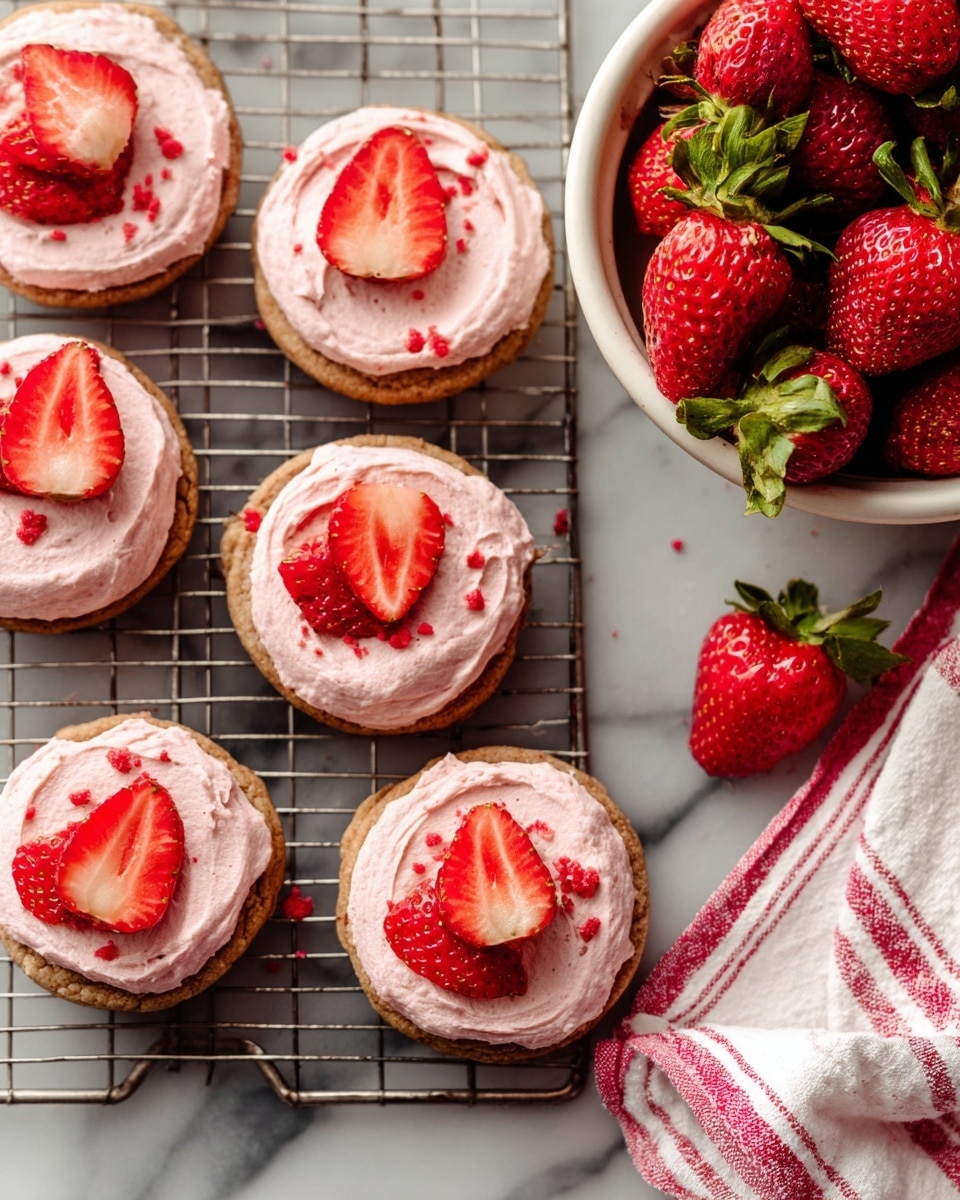 Homemade Strawberry Frosting (Strawberry Buttercream Recipe) Recipe