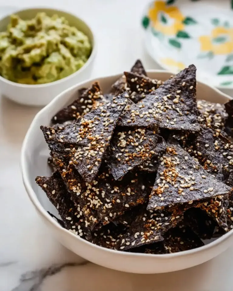 Black Bean Chips (High Protein, 3-Ingredient Recipe) Recipe