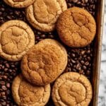 Super Chewy Coffee Cookies Recipe